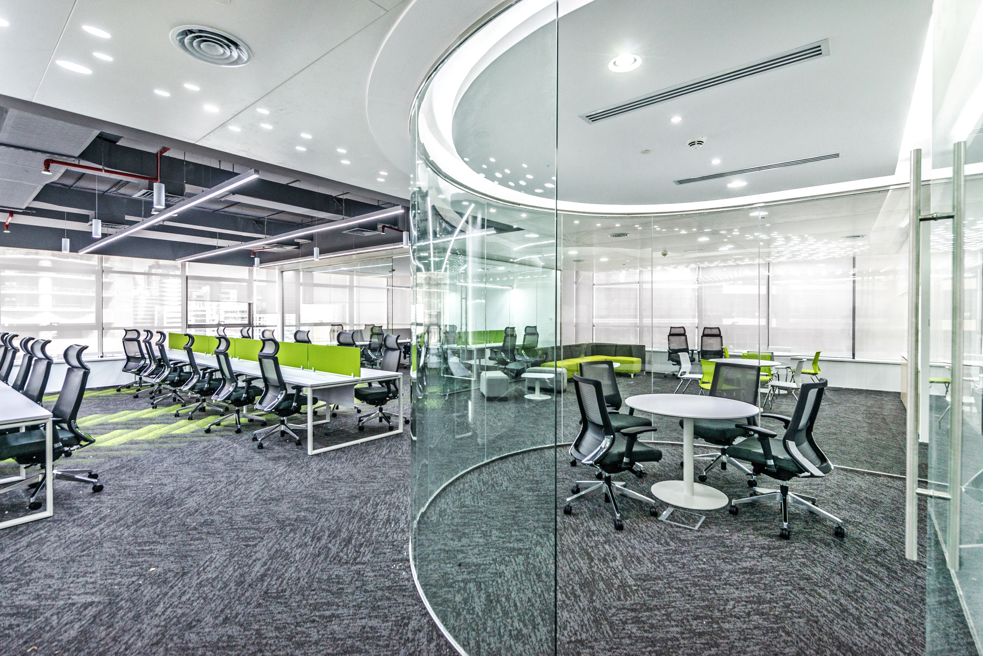 Oppo Dubai workspace project photo